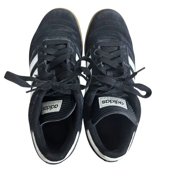 Adidas Shoes Mens Size 9.5 Busenitz Pro Skateboarding Sneaker Suede Black Gum