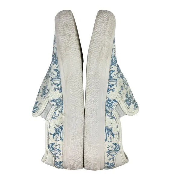 Adidas‎ X Disney Goofy White Slip On Sneakers Sz 5