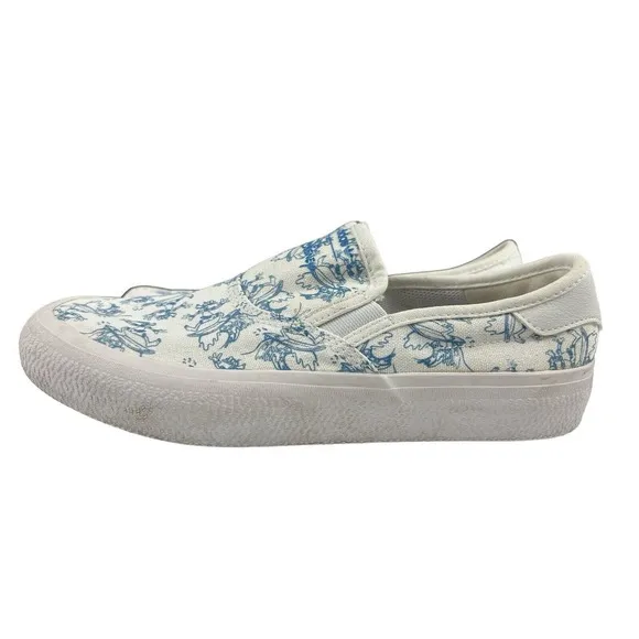 Adidas‎ X Disney Goofy White Slip On Sneakers Sz 5