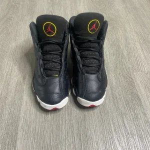 Air Jordan 13 Retro Playoffs 2023 GS Boys Shoe Size 5Y Black DJ3003-062 Preowned