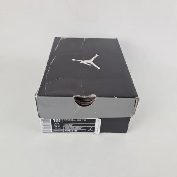 Air Jordan Jumpman 2012 LITTLE KIDS Sneakers Black White SZ 10.5 C