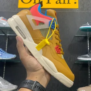 AJ 4 Mustard Red