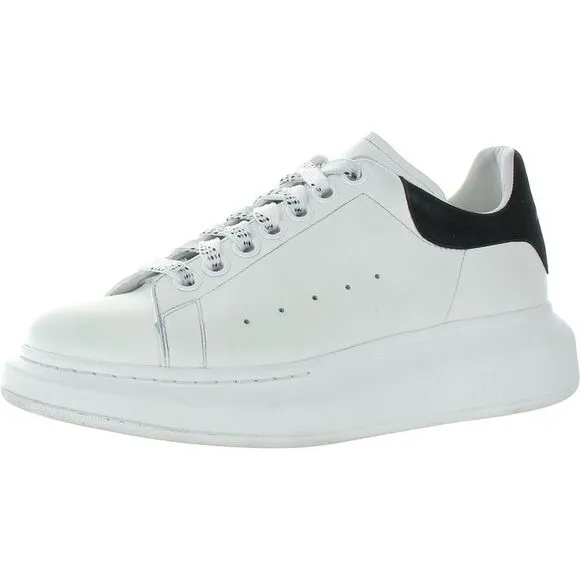 Alexander McQueen Womens Larry White Casual and Fashion Sneakers Shoes Used