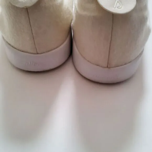 Allbirds Men's WL Wool Lounger Merino Slip On Shoes Size 10 White