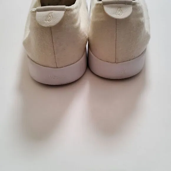 Allbirds Men's WL Wool Lounger Merino Slip On Shoes Size 10 White