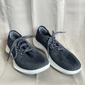 Allbirds Mens Wool Runners. Dark Navy Blue/ Grey
