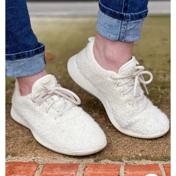 Allbirds Wool Runner Fluff Natural White Sneakers