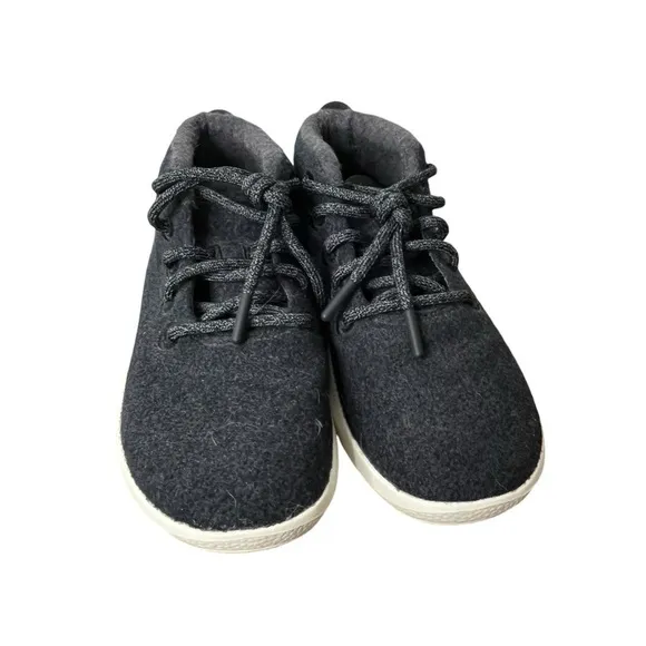 Allbirds Wool Runners Up Mizzle WRU High Top Black Running Shoes Women's Size 6