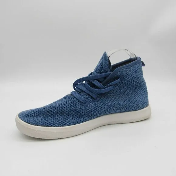 Allbirds Tree Toppers High Top Women's Shoes in Nikau Sapphire SZ 10
