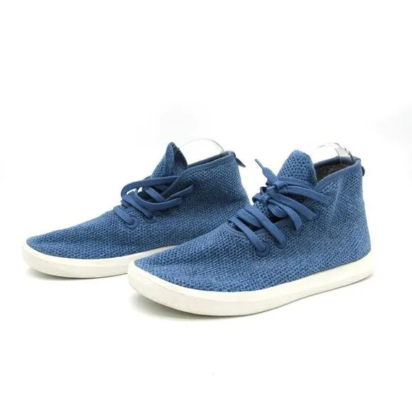 Allbirds Tree Toppers High Top Women's Shoes in Nikau Sapphire SZ 10