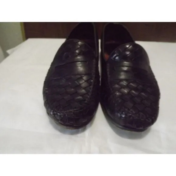 ALLEN EDMONDS &quot;ST. LUCIA&quot; Black LOAFERS‎ 9D $395 Italy Mens Dress Shoes
