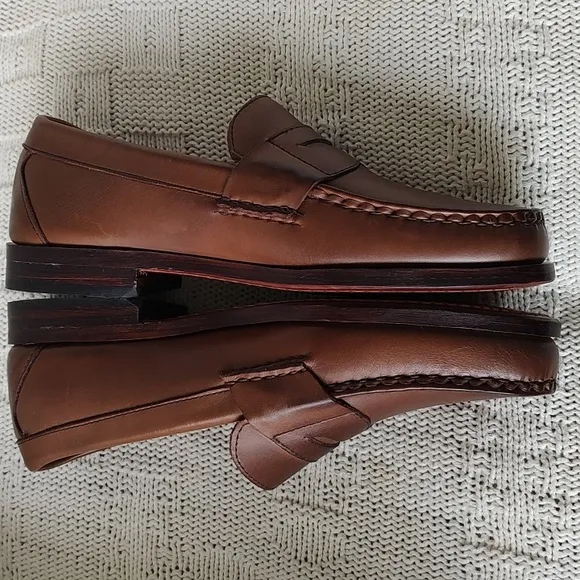 Allen Edmonds Cavanaugh Loafer Shoe - Coffee 8 E - New