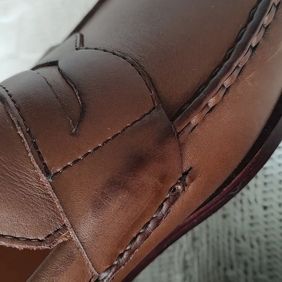Allen Edmonds Cavanaugh Loafer Shoe - Coffee 8 E - New