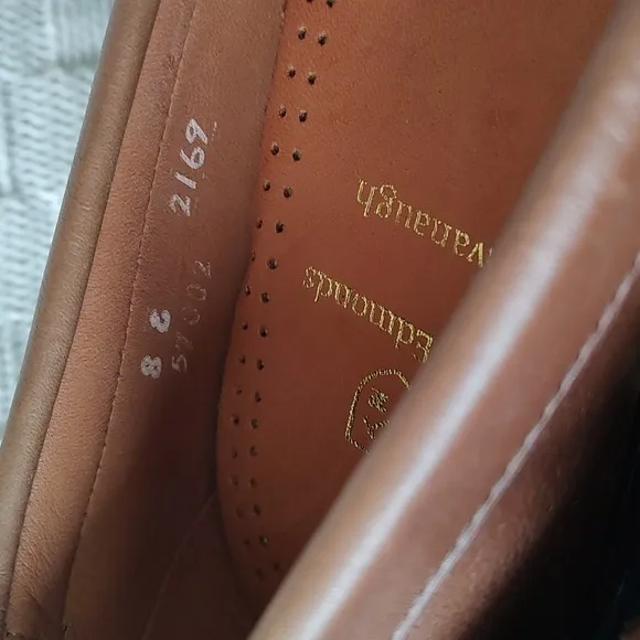 Allen Edmonds Cavanaugh Loafer Shoe - Coffee 8 E - New