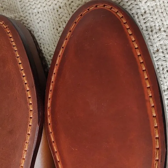 Allen Edmonds Cavanaugh Loafer Shoe - Coffee 8 E - New