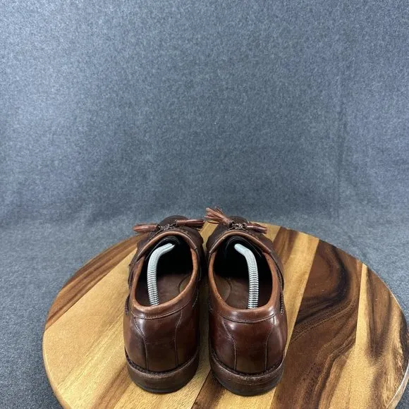 Allen Edmonds Cody Tassel Loafers Brown Leather Men's Shoes USA Size 11D
