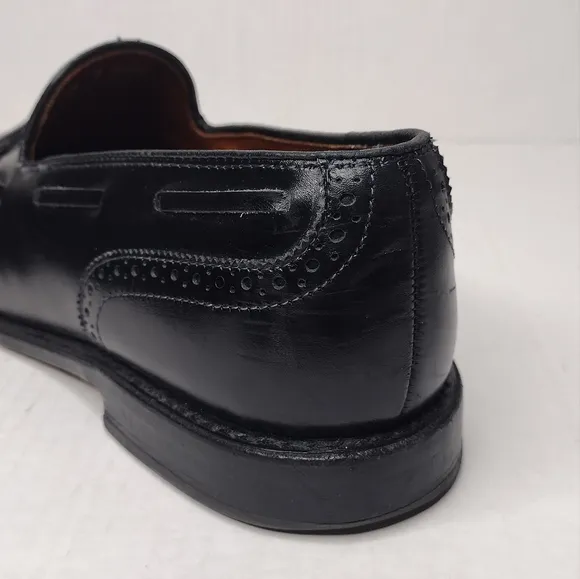 Allen Edmonds Jermyn Men's Leather Slip On Tassel Cap Toe Loafers Shoes Size10.5