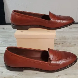Allen Edmonds Women's Brookline Loafers Cognac Brown Size‎ 10B Ladies Loafers