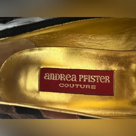 Andrea Pfister vintage 1980s shoes