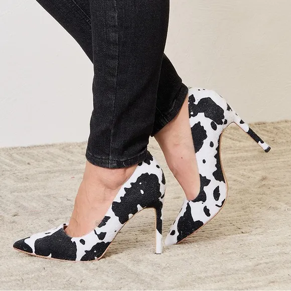 Animal Print Sleek High Heels