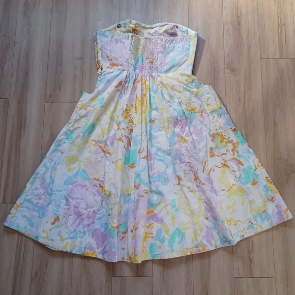 Anthropologie Maeve Sweetheart Corset Dress NWT M