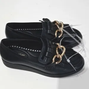 Antonio Melani Ornamented Leather Loafer Dress Shoes