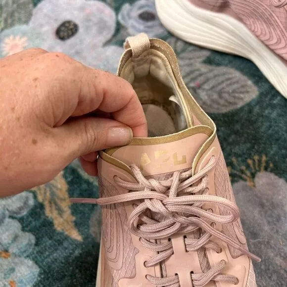APL Shoes Womens 6.5 Rose Athletic Propulsion Labs Streamline Sneakers Chunky