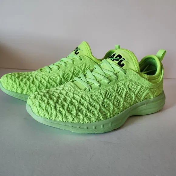 APL Womens Techloom Phantom Shoes Lime Green Size 9