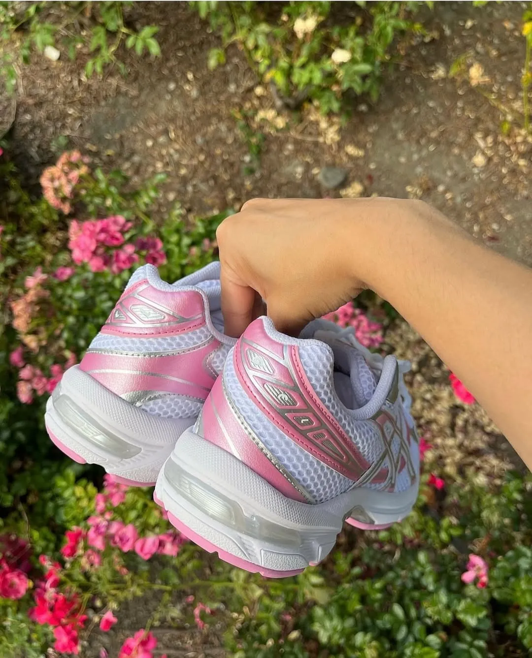 ASICS Gel-1130 White Pure Silver Pink