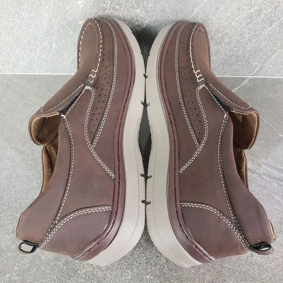Aston Marc Shoes Mens 10 M Brown Slip On Comfort II Loafers