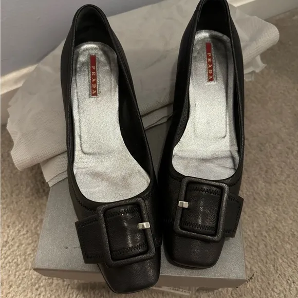 AUTHENTIC PRADA lather shoes