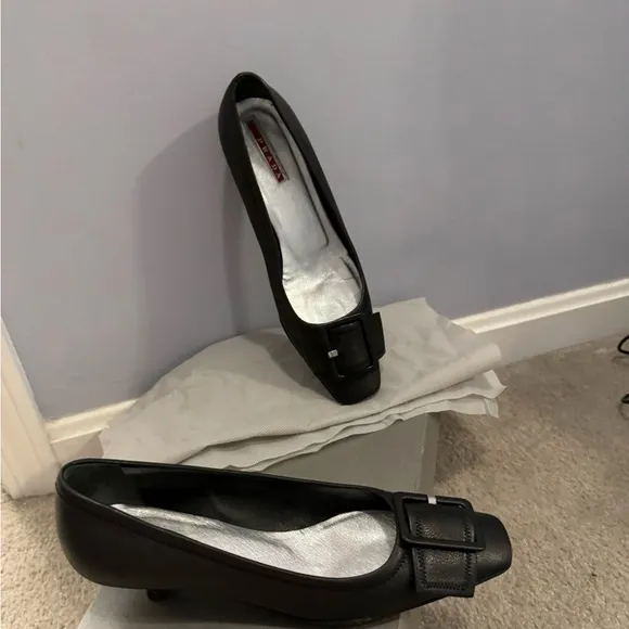 AUTHENTIC PRADA lather shoes