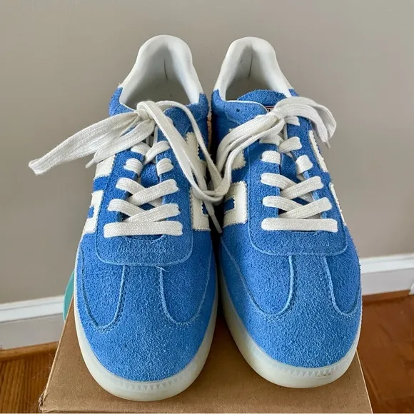 Back 70 Boston 2505 Sneakers Blue Suede Women’s Size 39