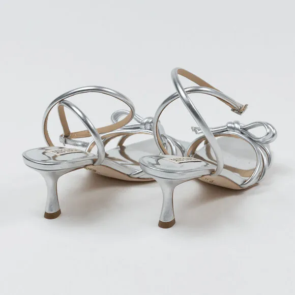 Badgley Mischka Women Loyalty Sandals Silver Size 8