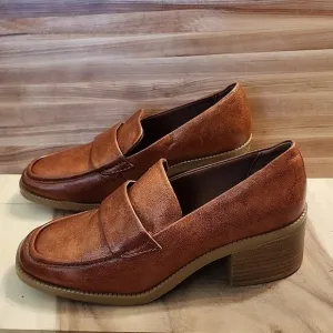 BARETRAPS PENNY LOAFERS ACCORD PLATFORM 70S LOOK WOMAN'S SIZE 10.0 NWOB