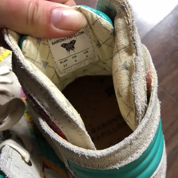 barons papillom high top sneakers
