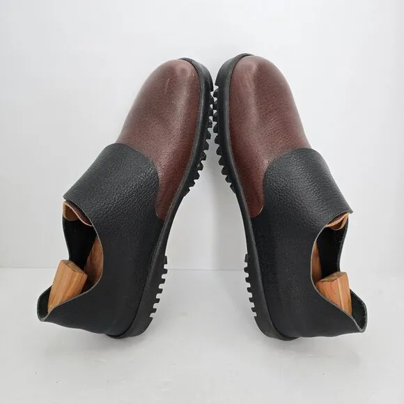 Betula by Birkenstock | black brown leather Gorpcore shoes | MENS 10
