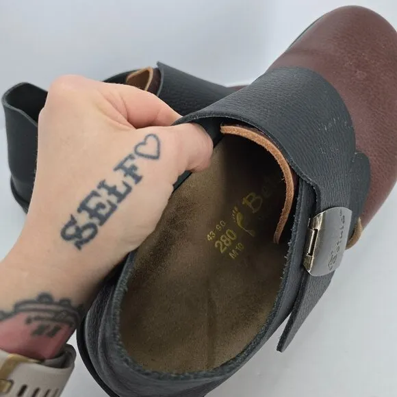 Betula by Birkenstock | black brown leather Gorpcore shoes | MENS 10