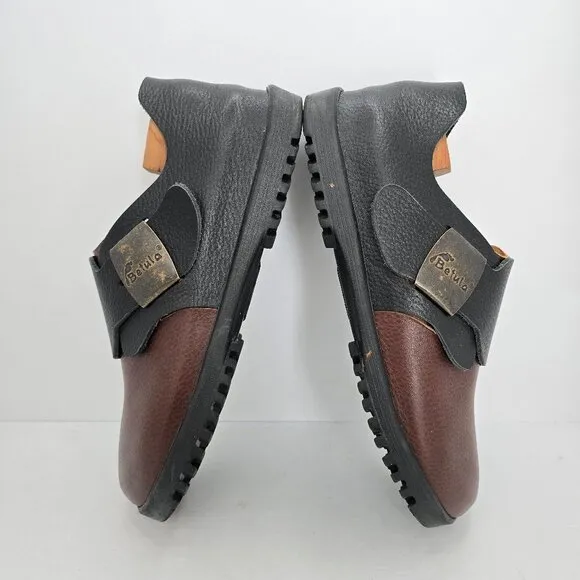 Betula by Birkenstock | black brown leather Gorpcore shoes | MENS 10
