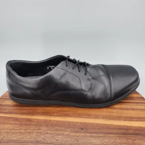 Birchbury Brenston Oxfords Mens 15 Black Leather Minimalist Barefoot Dress Shoes