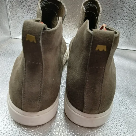 Birdies Falcon Olive Green Slip On Ankle Booties Women's Size 8