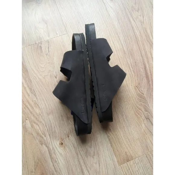 Birkenstock Arizona Exquisite Nubuck All Leather Sandals