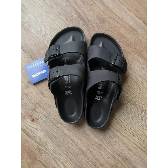 Birkenstock Arizona Exquisite Nubuck All Leather Sandals