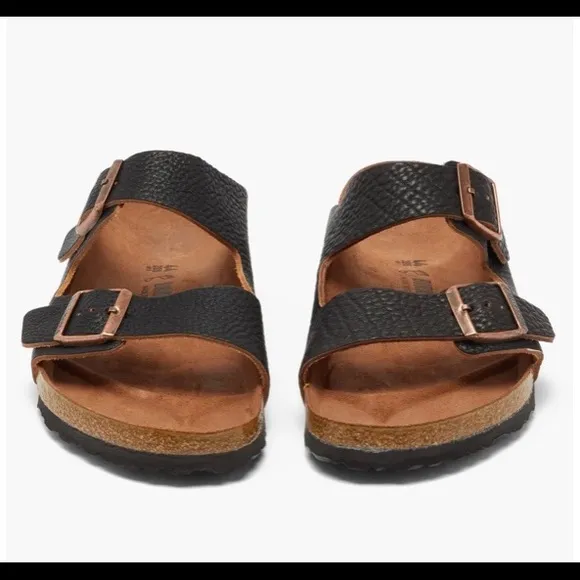 BIRKENSTOCK Arizona Real Leather Sandals NEW