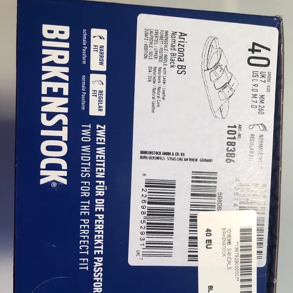 BIRKENSTOCK Arizona Real Leather Sandals NEW