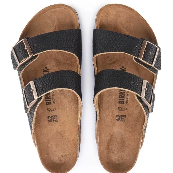 BIRKENSTOCK Arizona Real Leather Sandals NEW