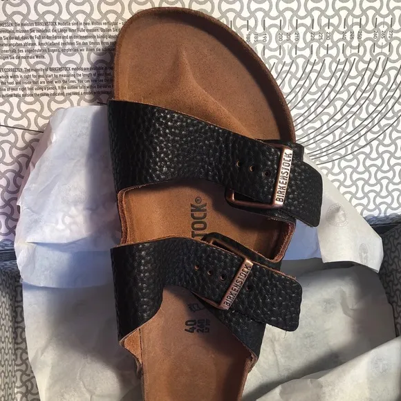BIRKENSTOCK Arizona Real Leather Sandals NWT
