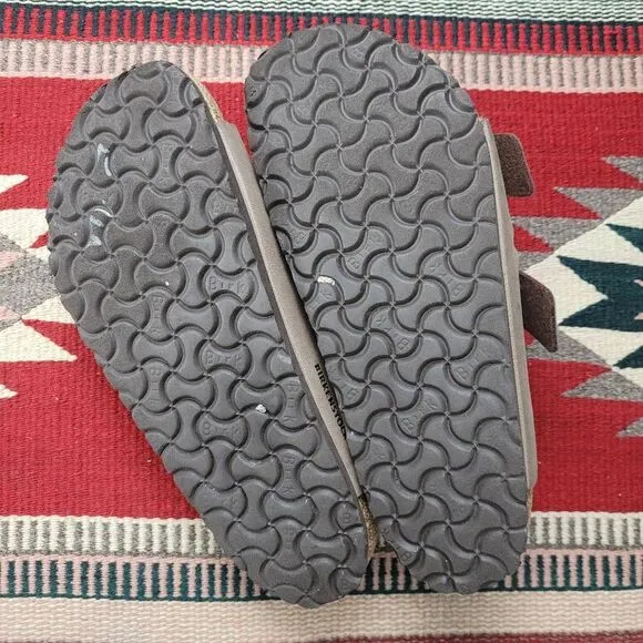 Birkenstock Arizona Sandal Unisex Sz 41 W10-10.5 M 8-8.5 Brown Birko-Flor Nubuck