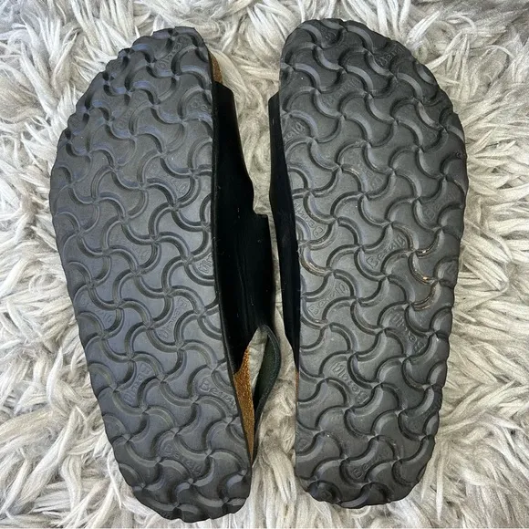 Birkenstock Betula Milano black slingback buckle sandals women’s shoe size 10