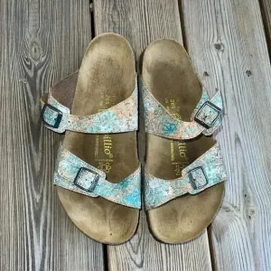 Birkenstock Birki Double Straps Sandals Women’s Sz 10